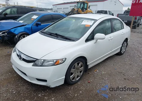 2009 Honda Civic Lx из США, поврежденный, VIN 1HGFA16569L000758